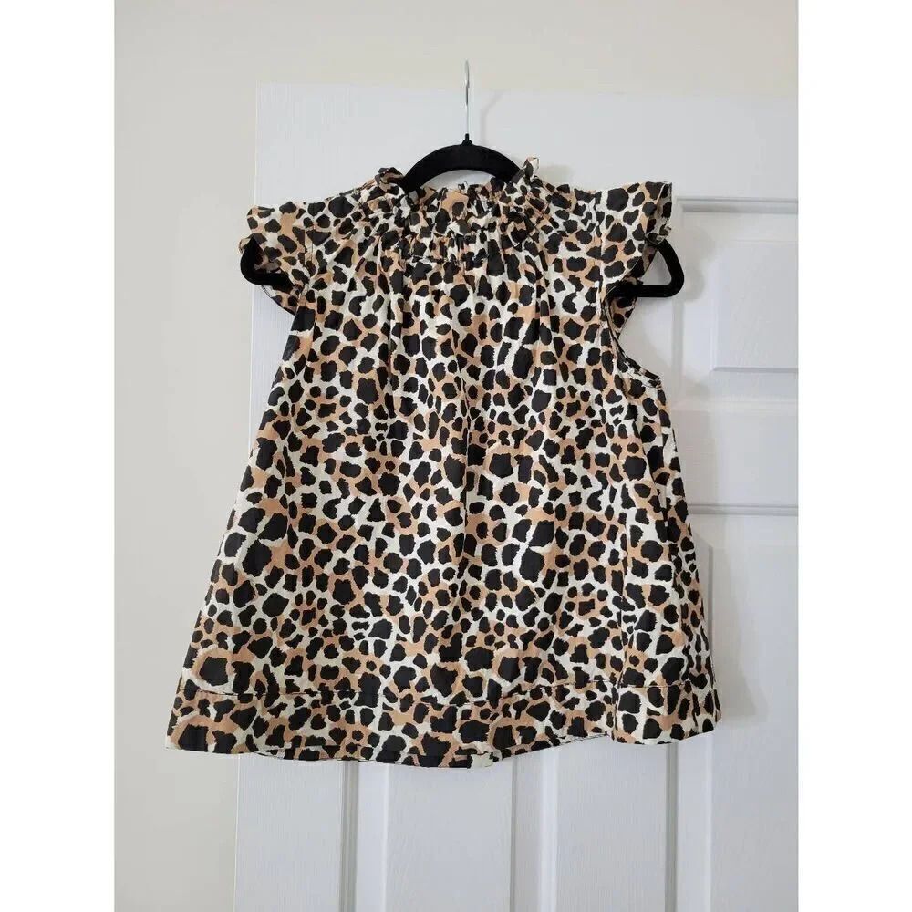 Sea New York Leopard Blouse XS